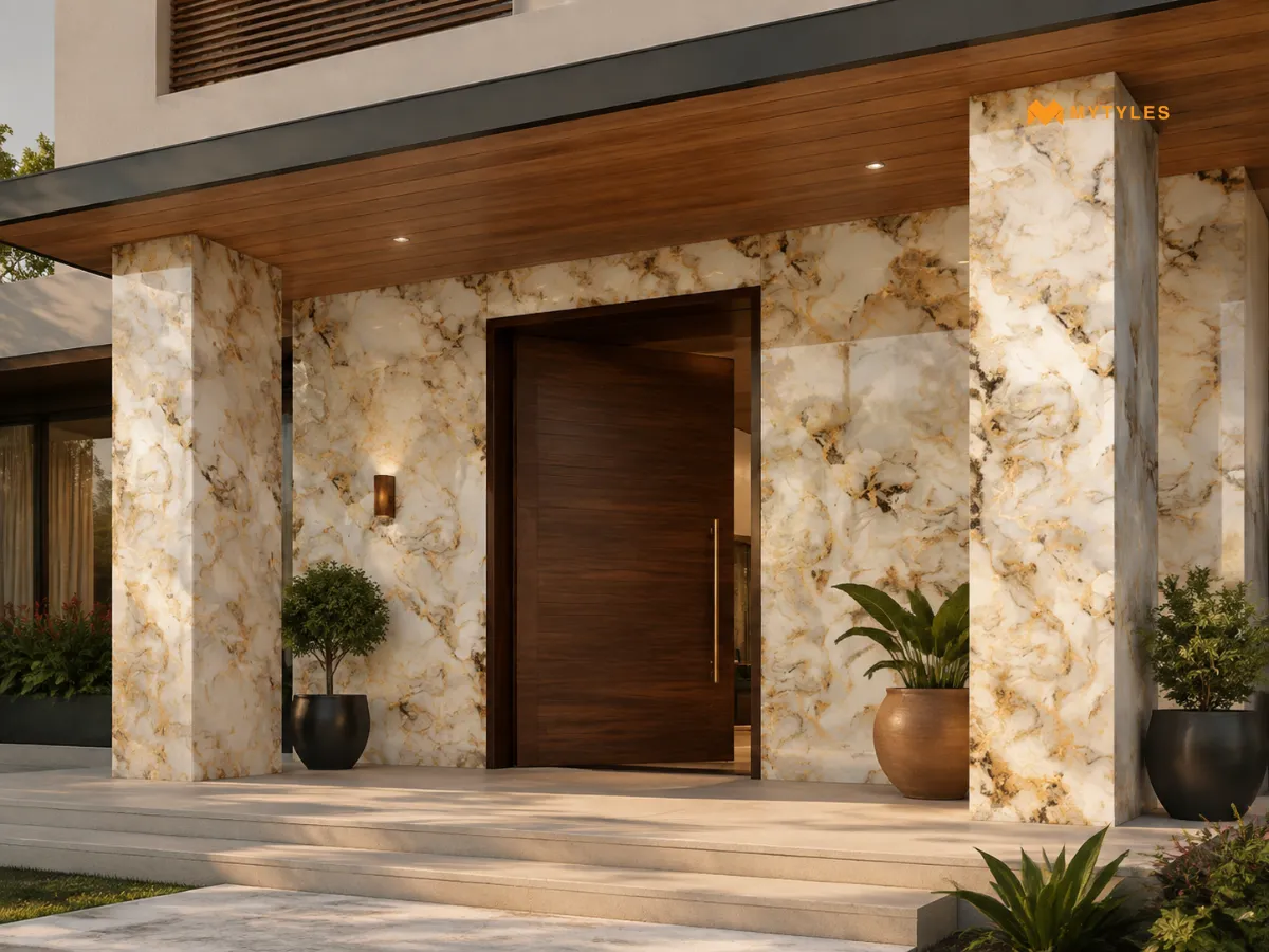 Granite Look Tile In Maindoor
